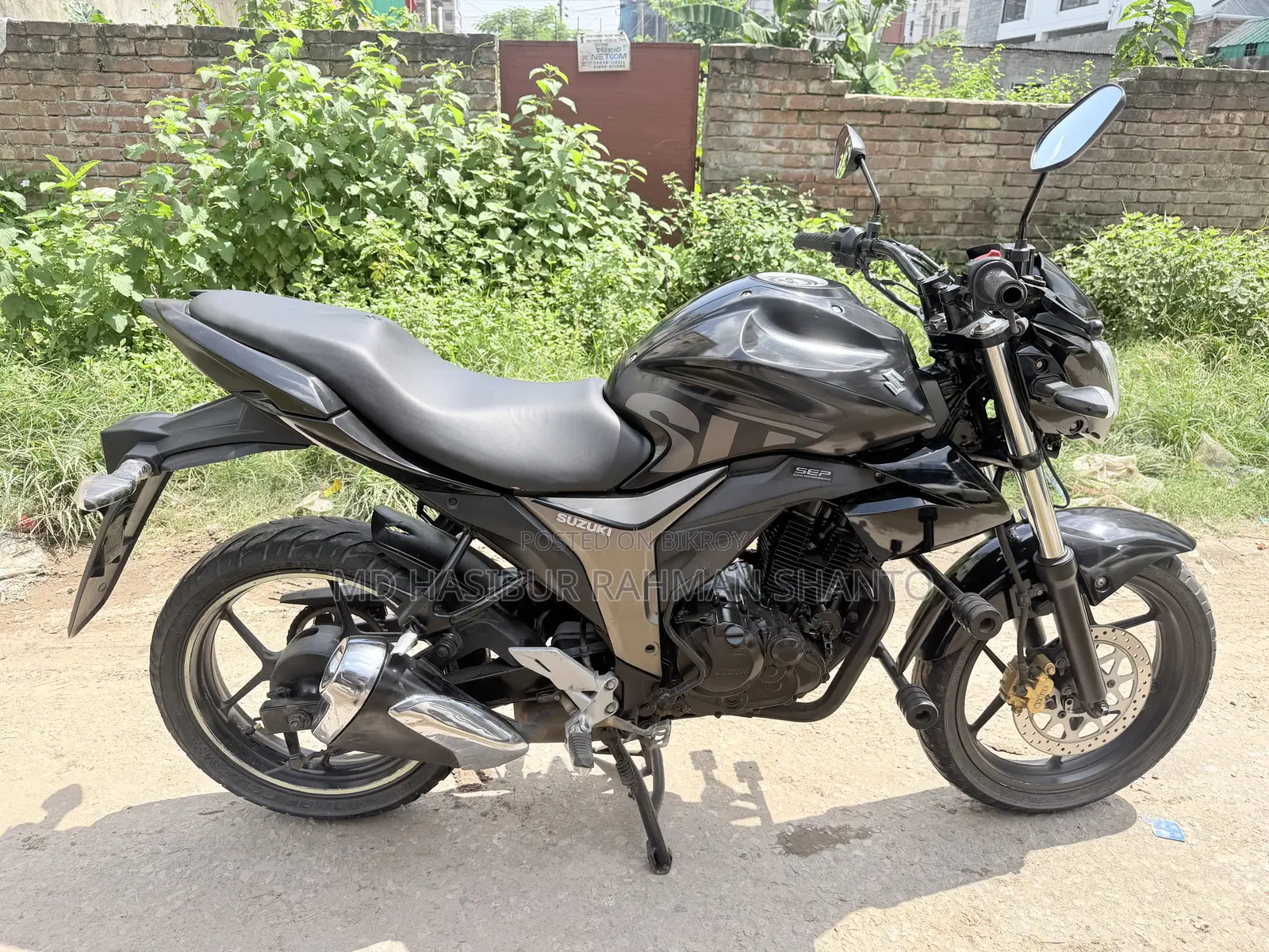 Suzuki Gixxer 2022 Black