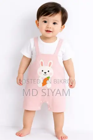 Baby Cotton Romper Set