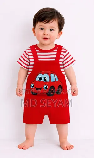 Baby Ramper Set
Baby Cotton Ramper Set.