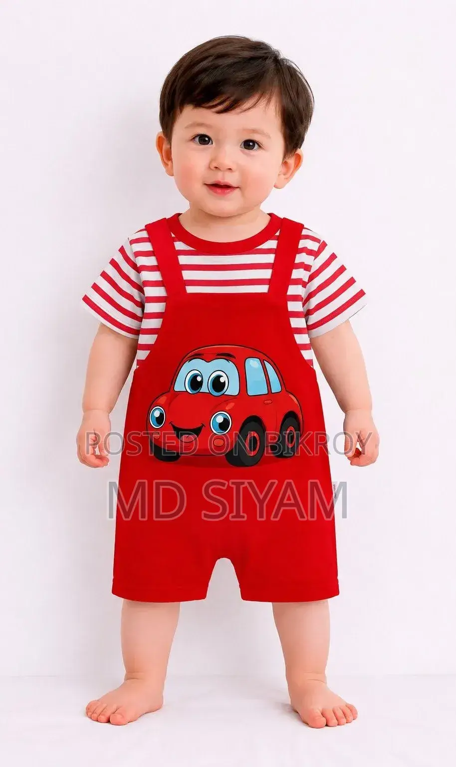Baby Cotton Romper Set