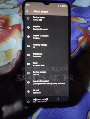 Realme C35 128 GB Black