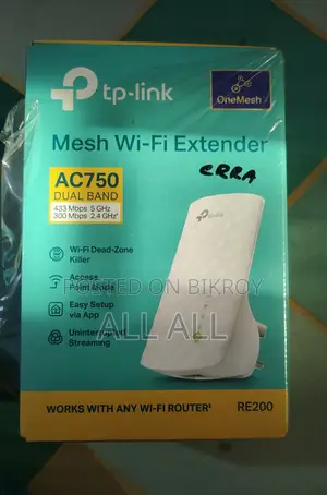 TP Link RE200 AC750 Wi Fi Range Extender