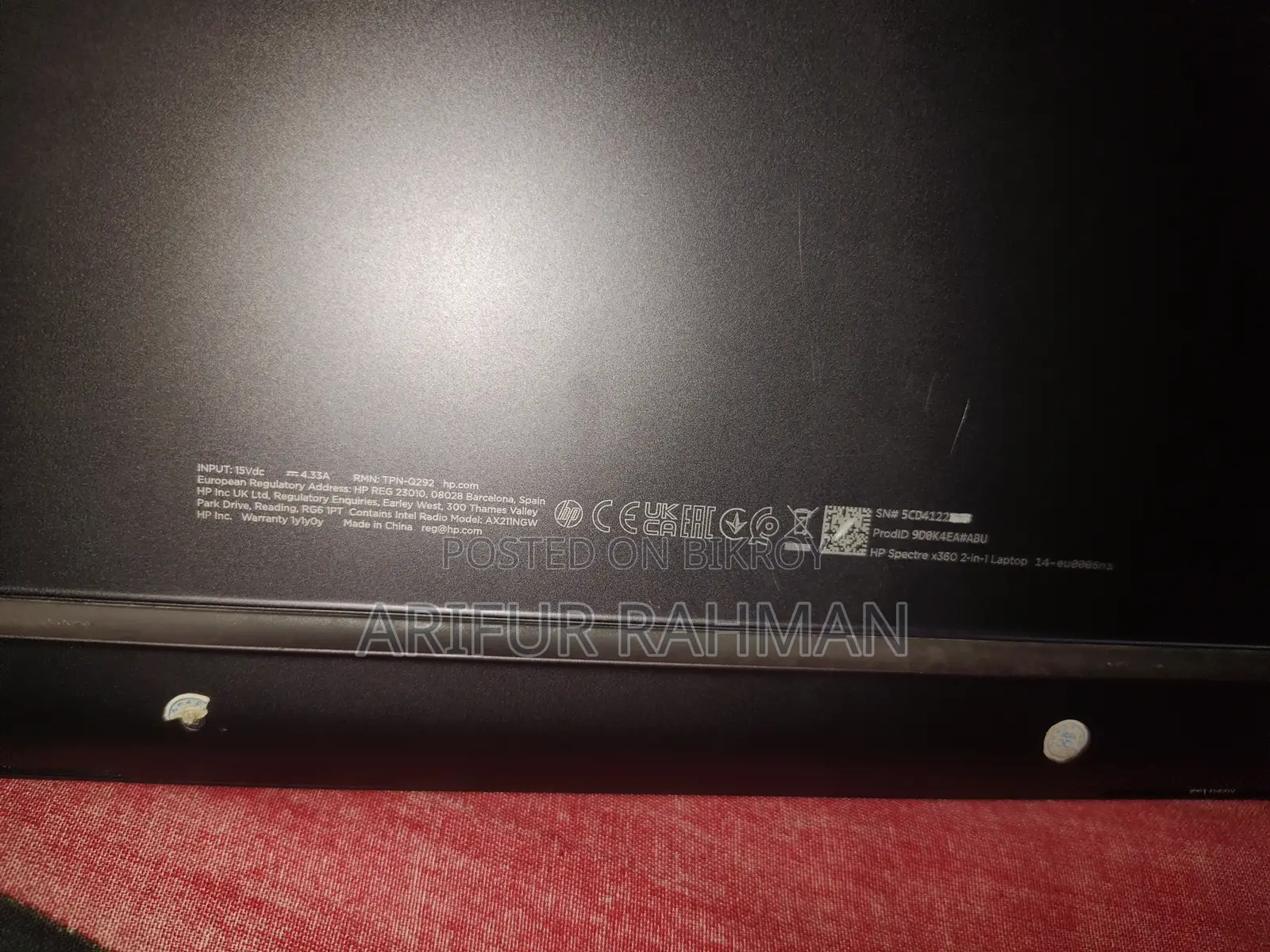 Laptop HP Spectre X360 16GB Intel Core Ultra 7 SSHD+SSD 1T