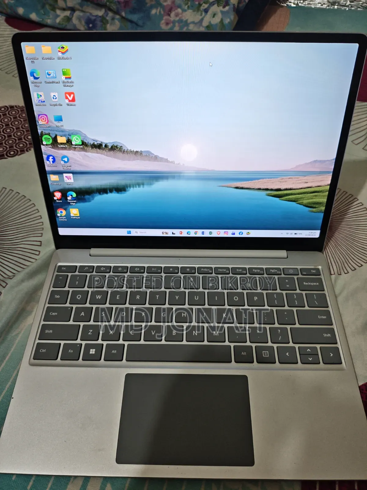Laptop Microsoft Surface Go 2 8GB Intel Core i5 eMMC 256GB