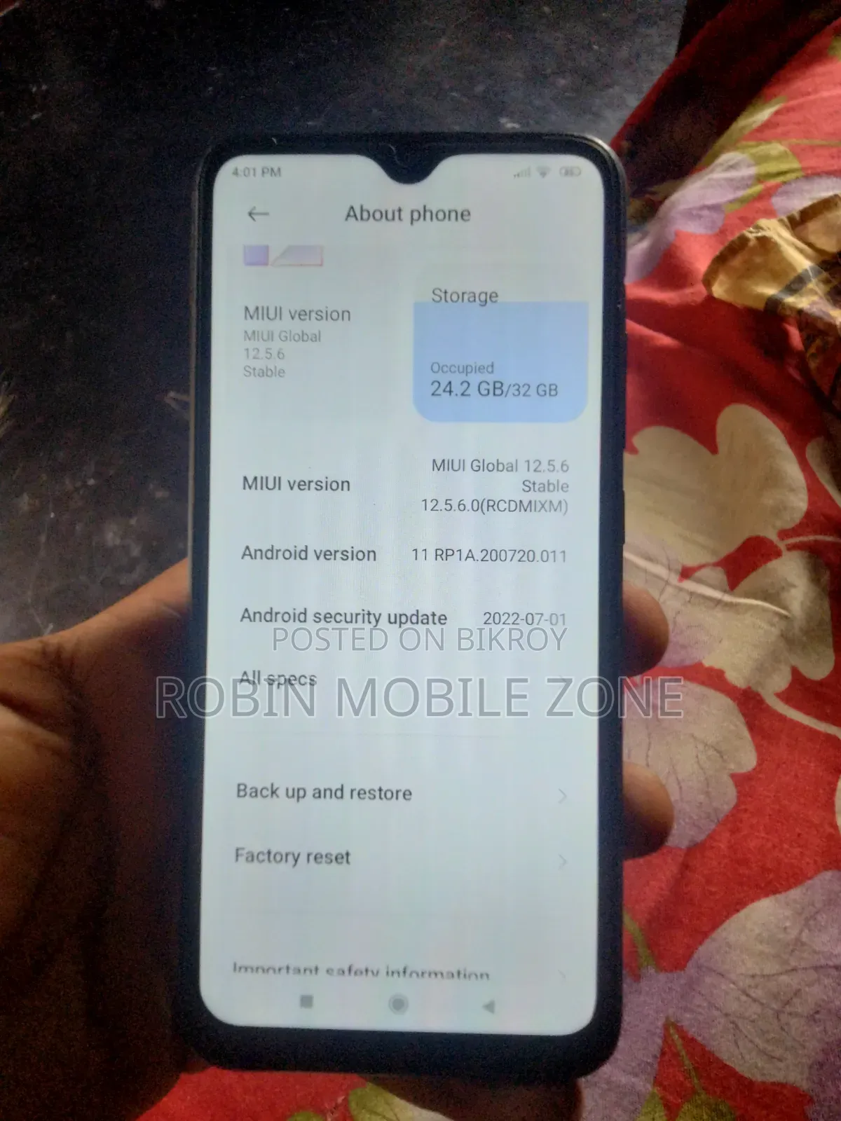 Oppo Reno 2Z 256 GB Blue