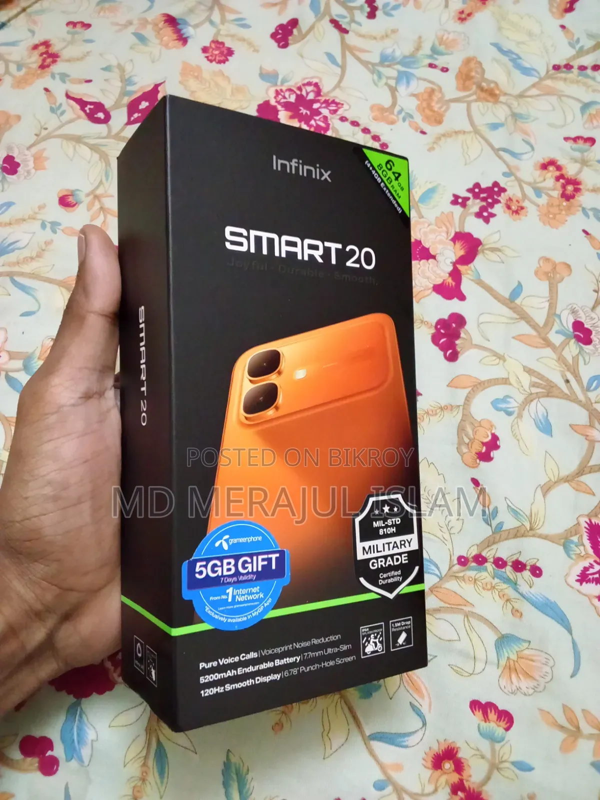 Infinix Smart 20 64 GB Blue