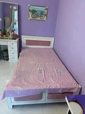 Semi-Double Bed With Mattress + Dressing Table | Excellent Condition |