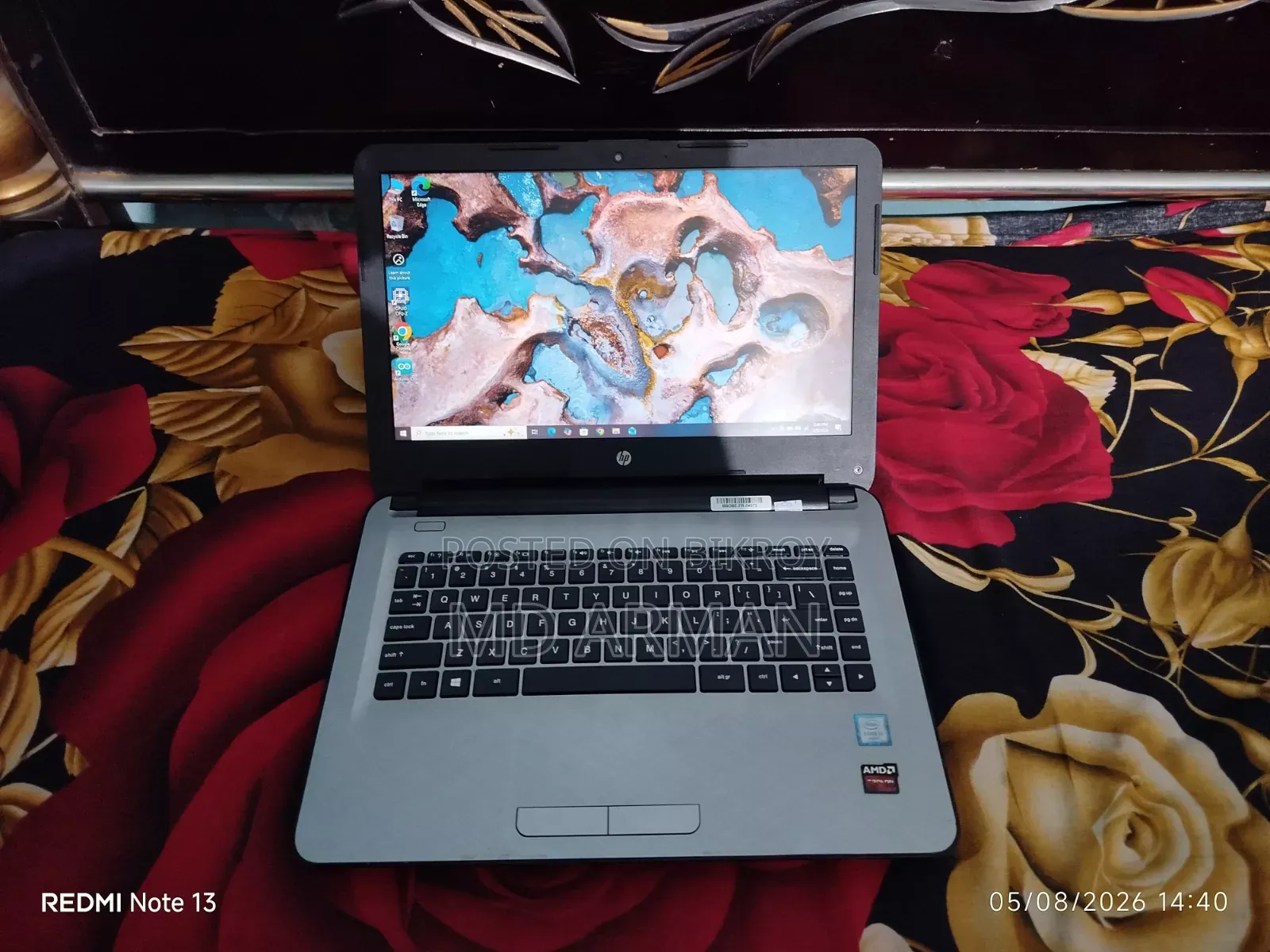 HP 14s 8GB Intel Core i3 HDD+SSD 1TB Laptop