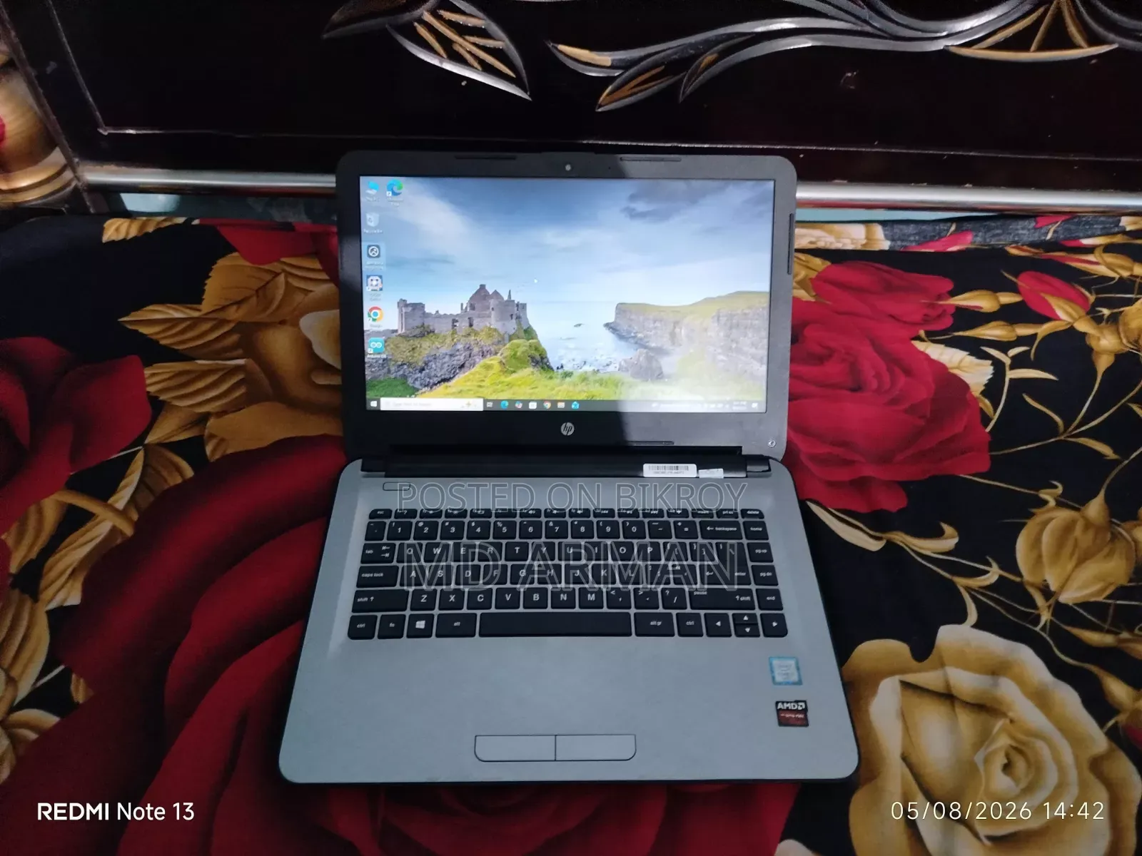 HP 14s 8GB Intel Core i3 HDD+SSD 1TB Laptop