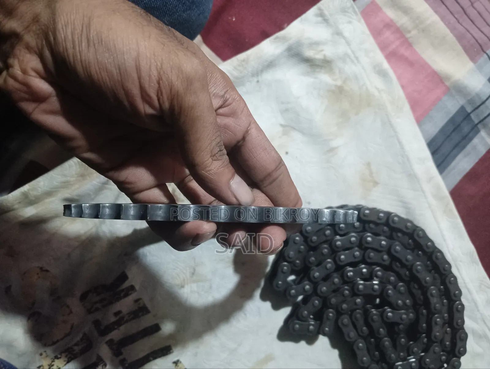 চেইন স্প্রোকেট সেট ইয়ামাহা এফজেডএস ভি২
