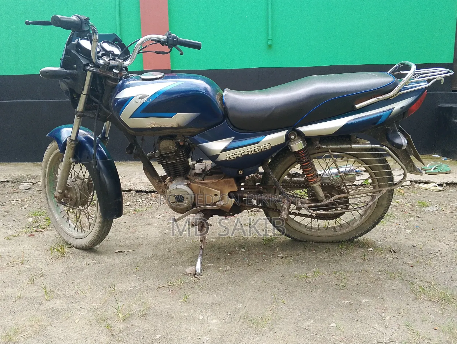 Bajaj CT 100 2018 Blue