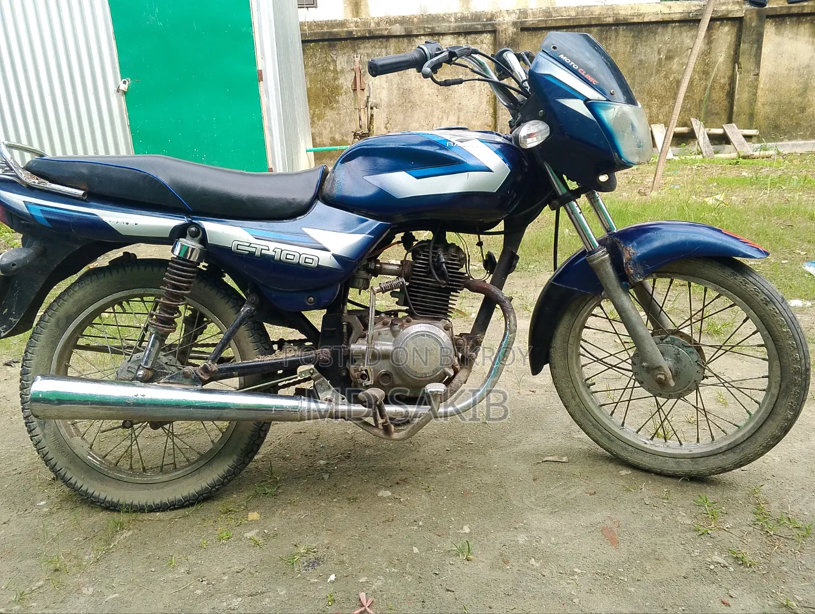 Bajaj CT 100 2018 Blue