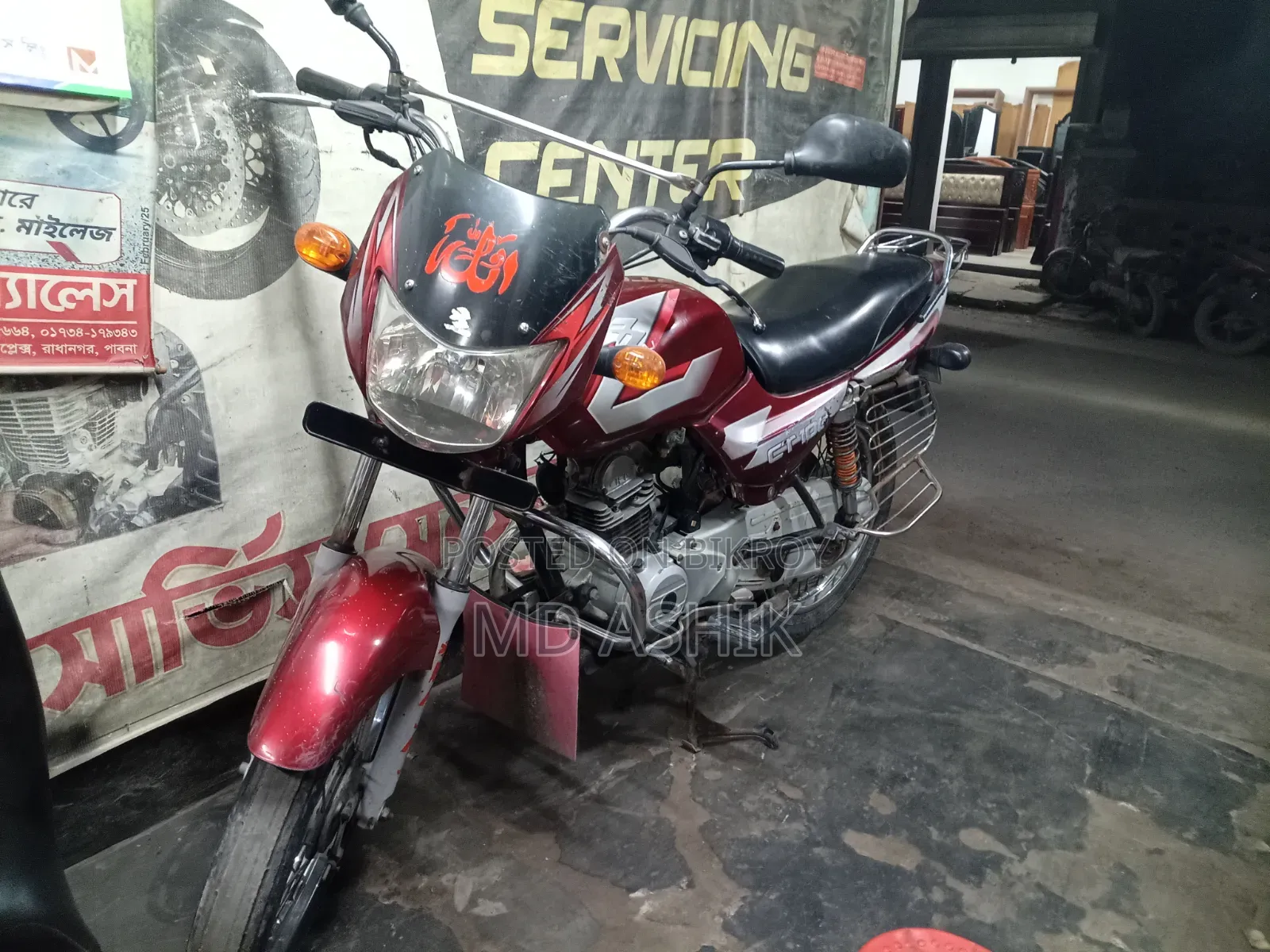 Bajaj CT 100 2016 Red