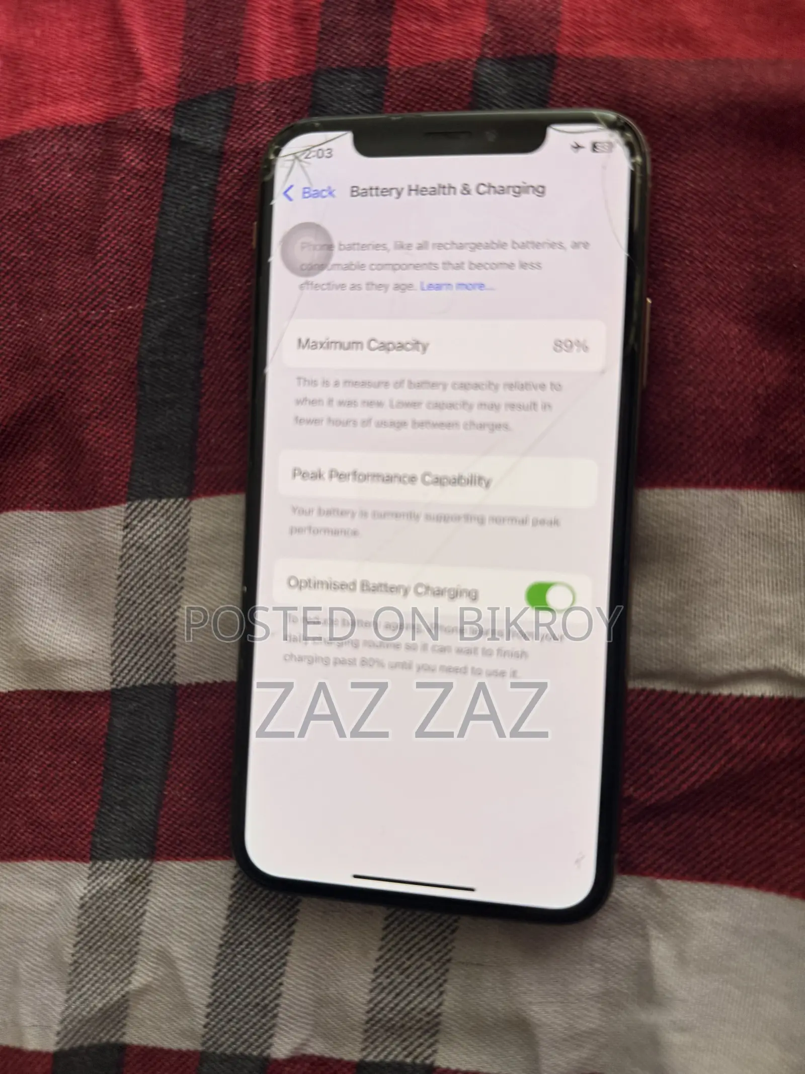 Apple iPhone XS 64 GB Gold