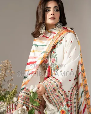 White Farsy Dress