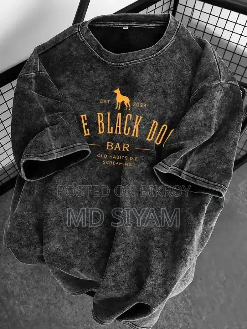 Premium Acid Wash Drop Shoulder TShirt