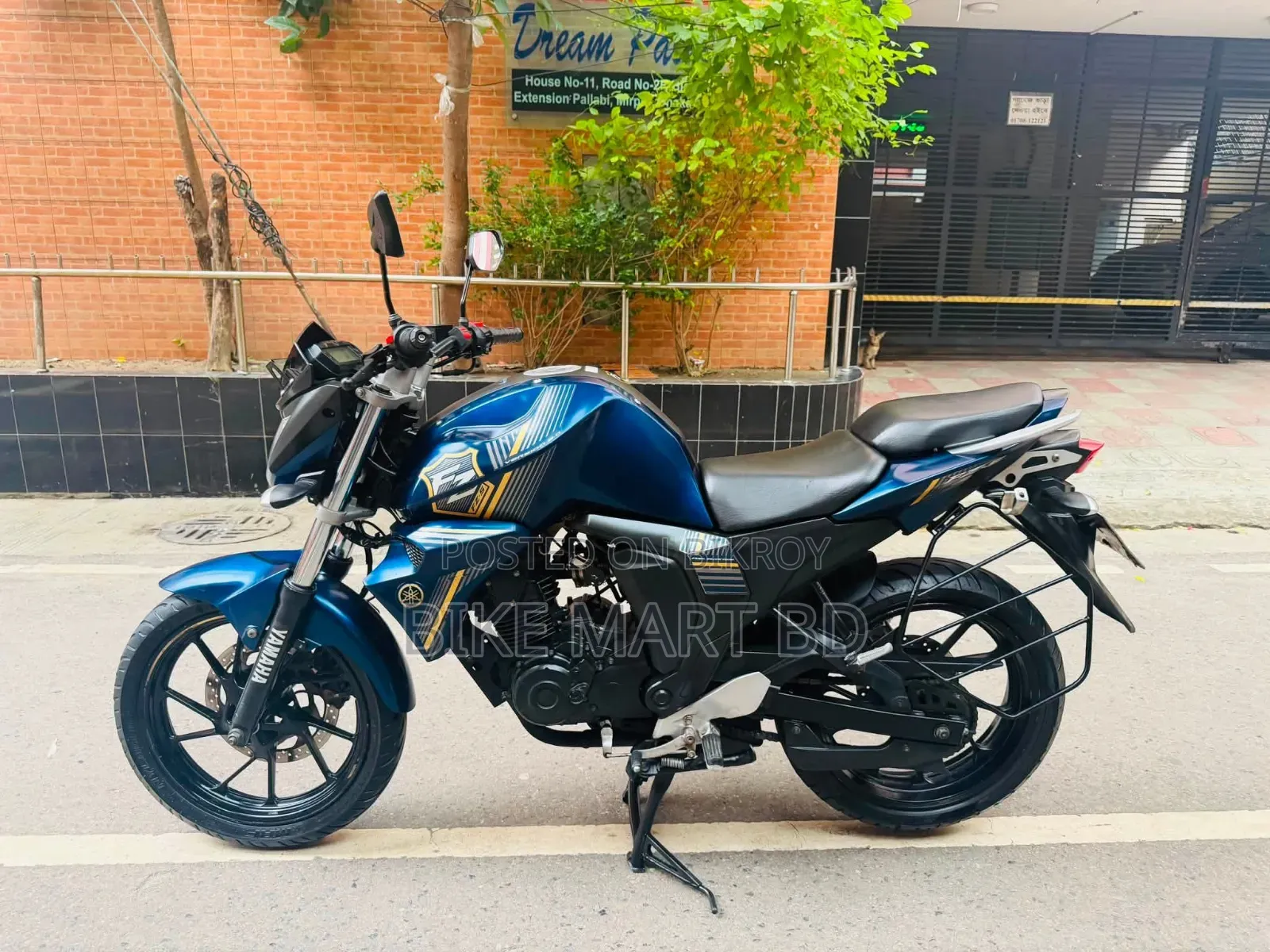 Yamaha FZS V2 2020 Blue
