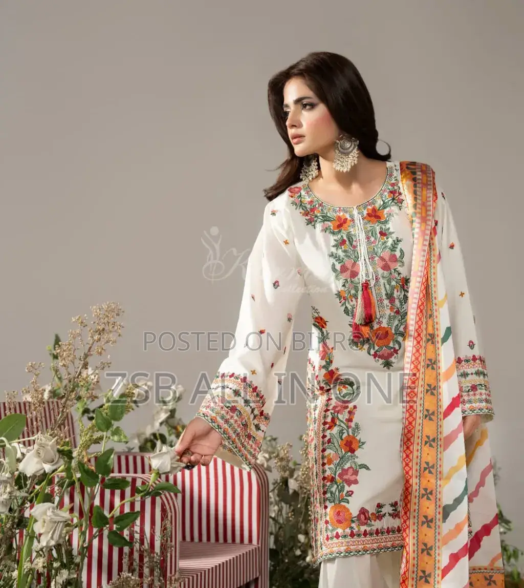 White Farsi Dress
