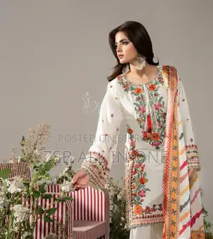 White Farsi Dress