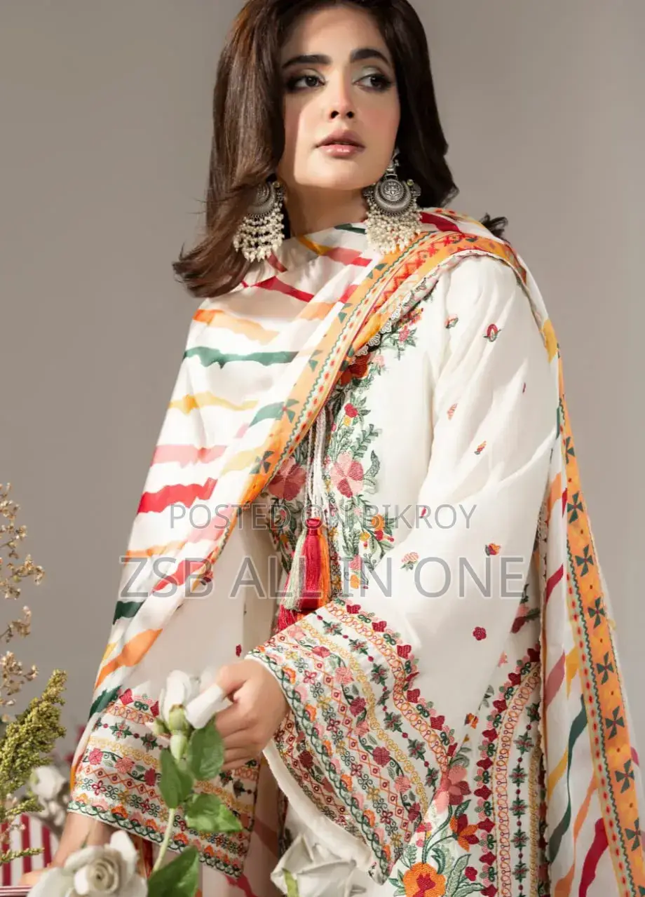 White Farsi Dress
