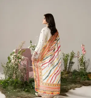 White Farsi Dress