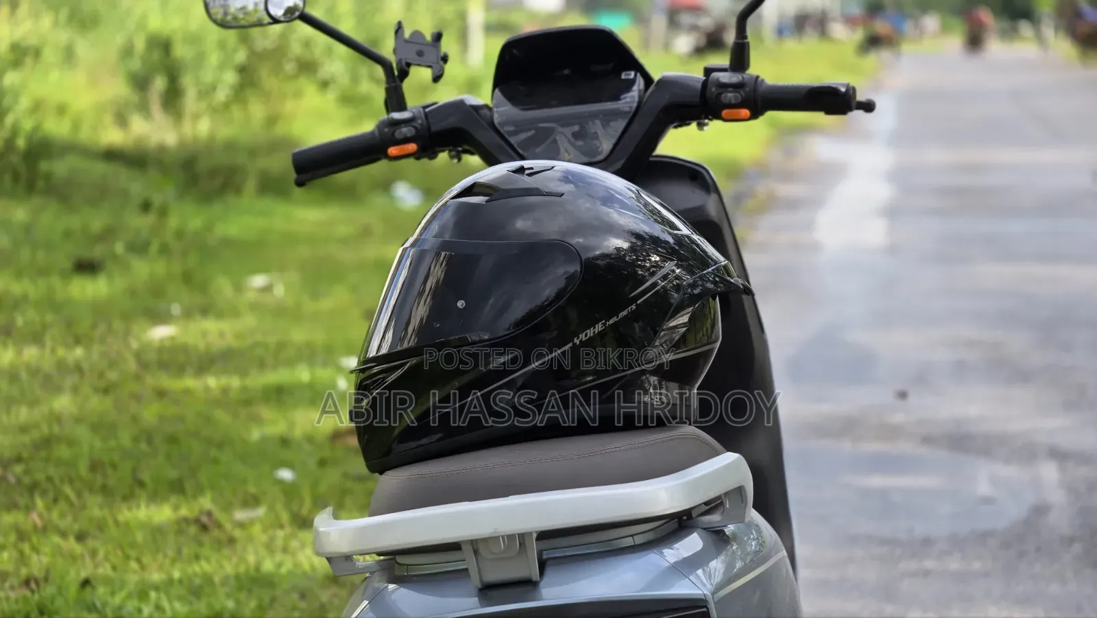 হেলমেট - ইয়োহে ৯৭৮ গেম চেঞ্জার (গ্লসি ব্ল্যাক)