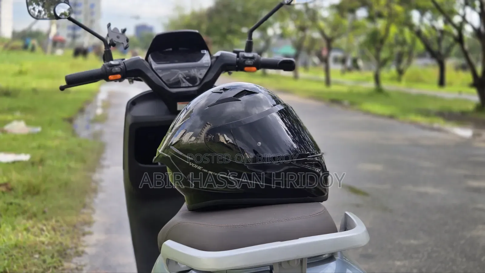 হেলমেট - ইয়োহে ৯৭৮ গেম চেঞ্জার (গ্লসি ব্ল্যাক)