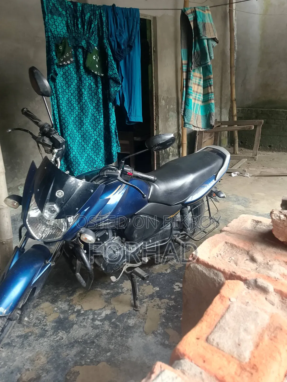 New Yamaha Saluto 125 2023 Blue