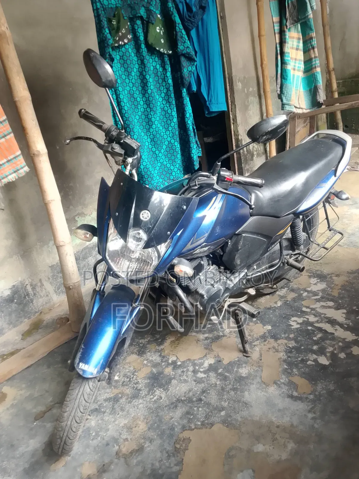 New Yamaha Saluto 125 2023 Blue