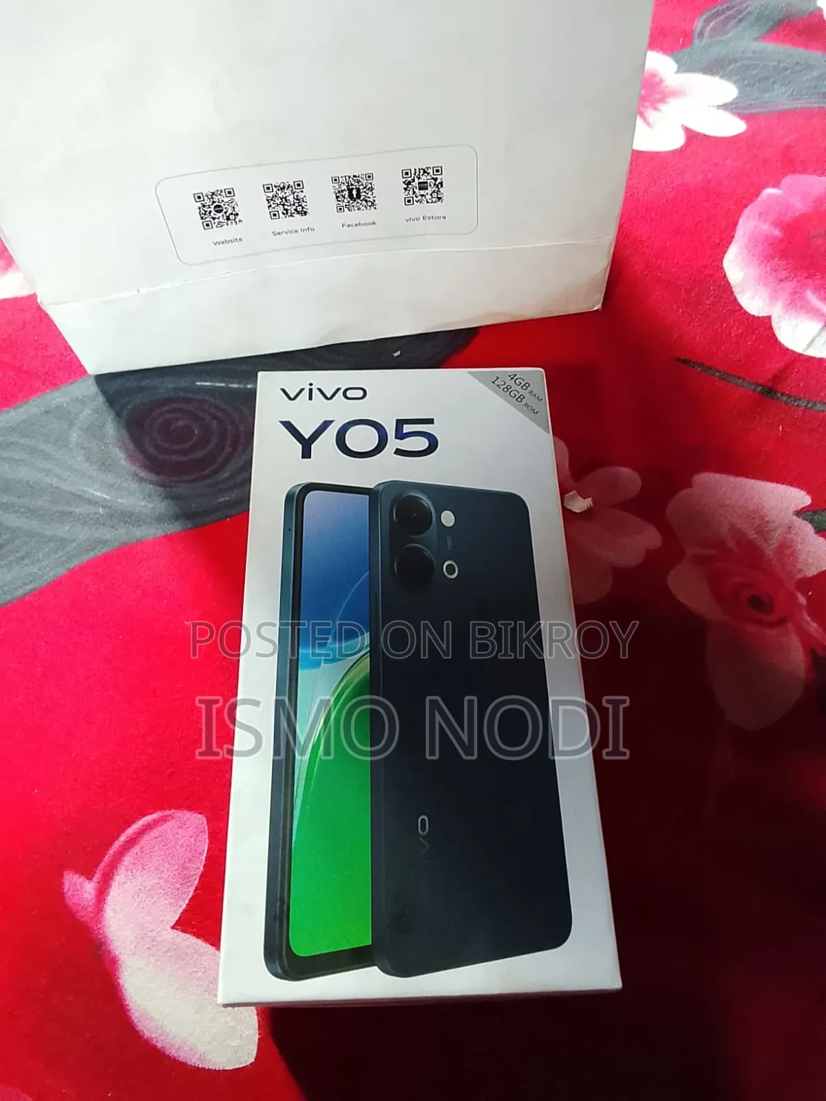 ভিভো ওয়াই০৫ ১২৮ জিবি সিলভার