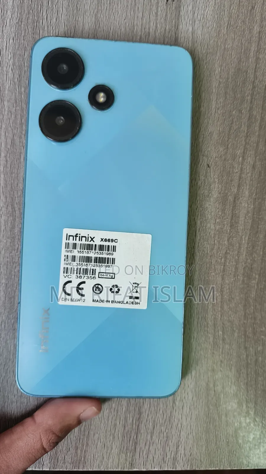 Infinix Hot 60i 64 GB Blue
