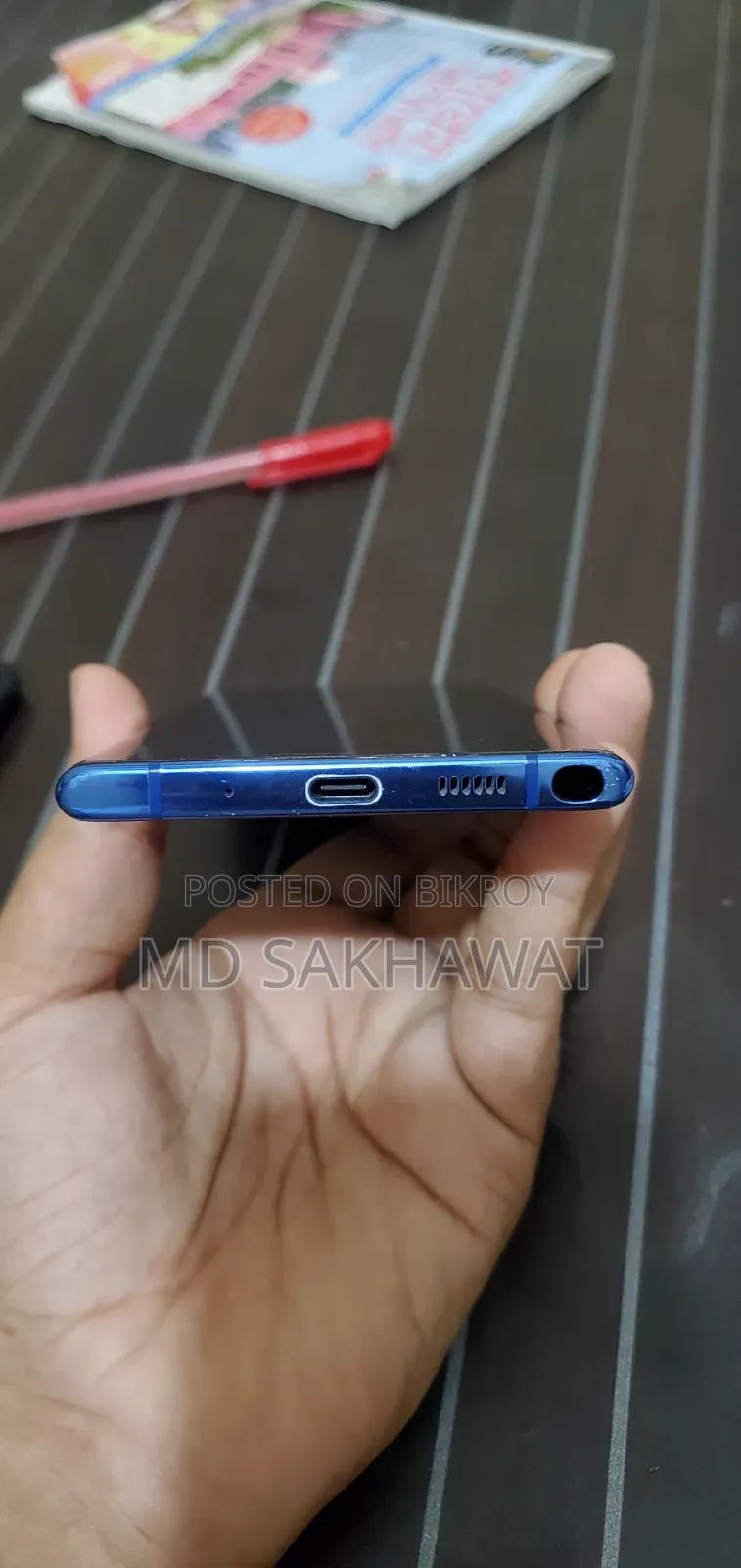 স্যামসাং গ্যালাক্সি নোট ১০ প্লাস ৫জি ২৫৬ জিবি ব্লু