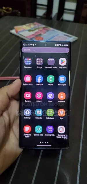 স্যামসাং গ্যালাক্সি নোট ১০ প্লাস ৫জি ২৫৬ জিবি ব্লু