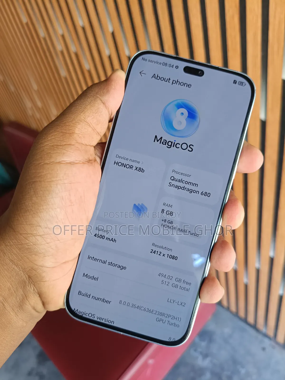 Honor X8b 512 GB Blue