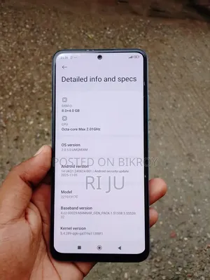 Xiaomi Redmi Note 12 5G 256 GB