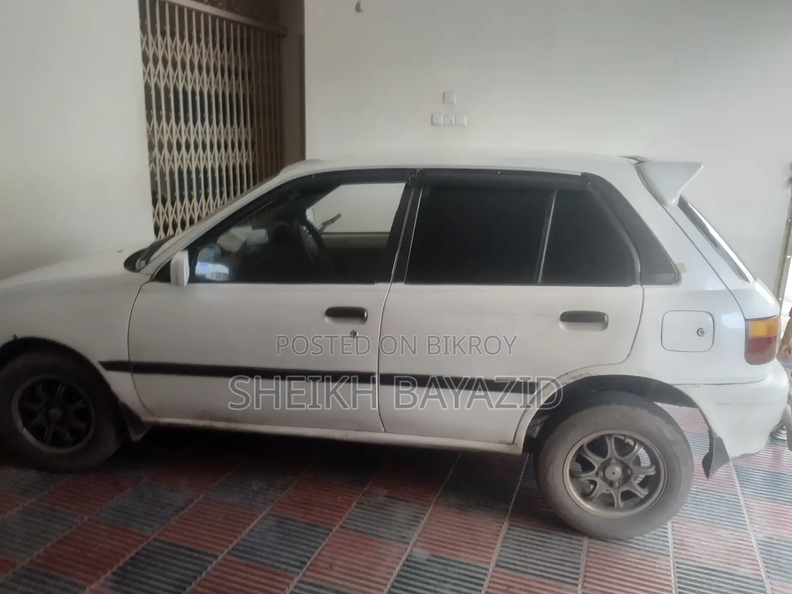 Toyota Starlet 1996 White