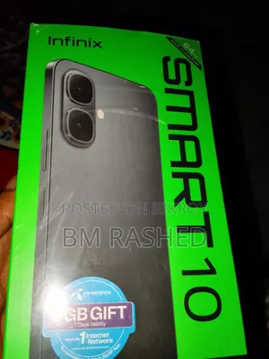 ইনফিনিক্স হট ১০ ৬৪ জিবি কালো