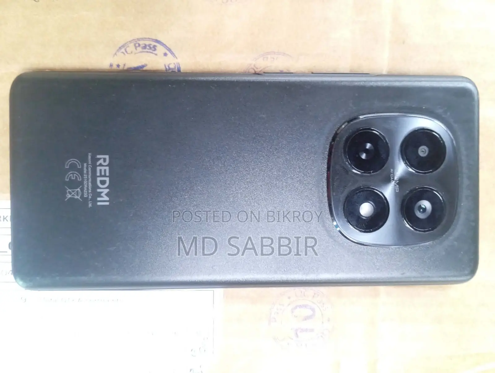 Xiaomi Redmi Note 15 128 GB Black