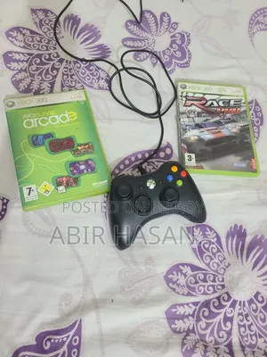 Xbox 360 Original Controller and Games