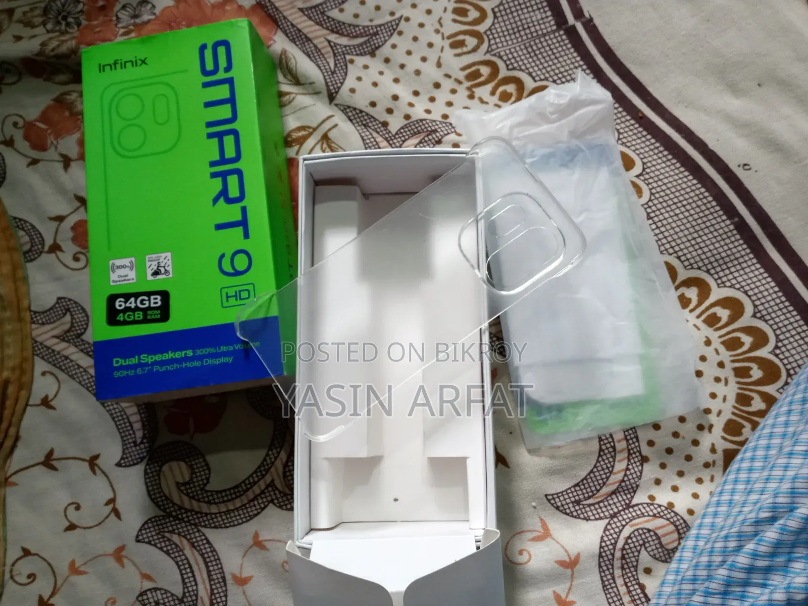 নতুন ইনফিনিক্স স্মার্ট ৯ ৬৪ জিবি গ্রে