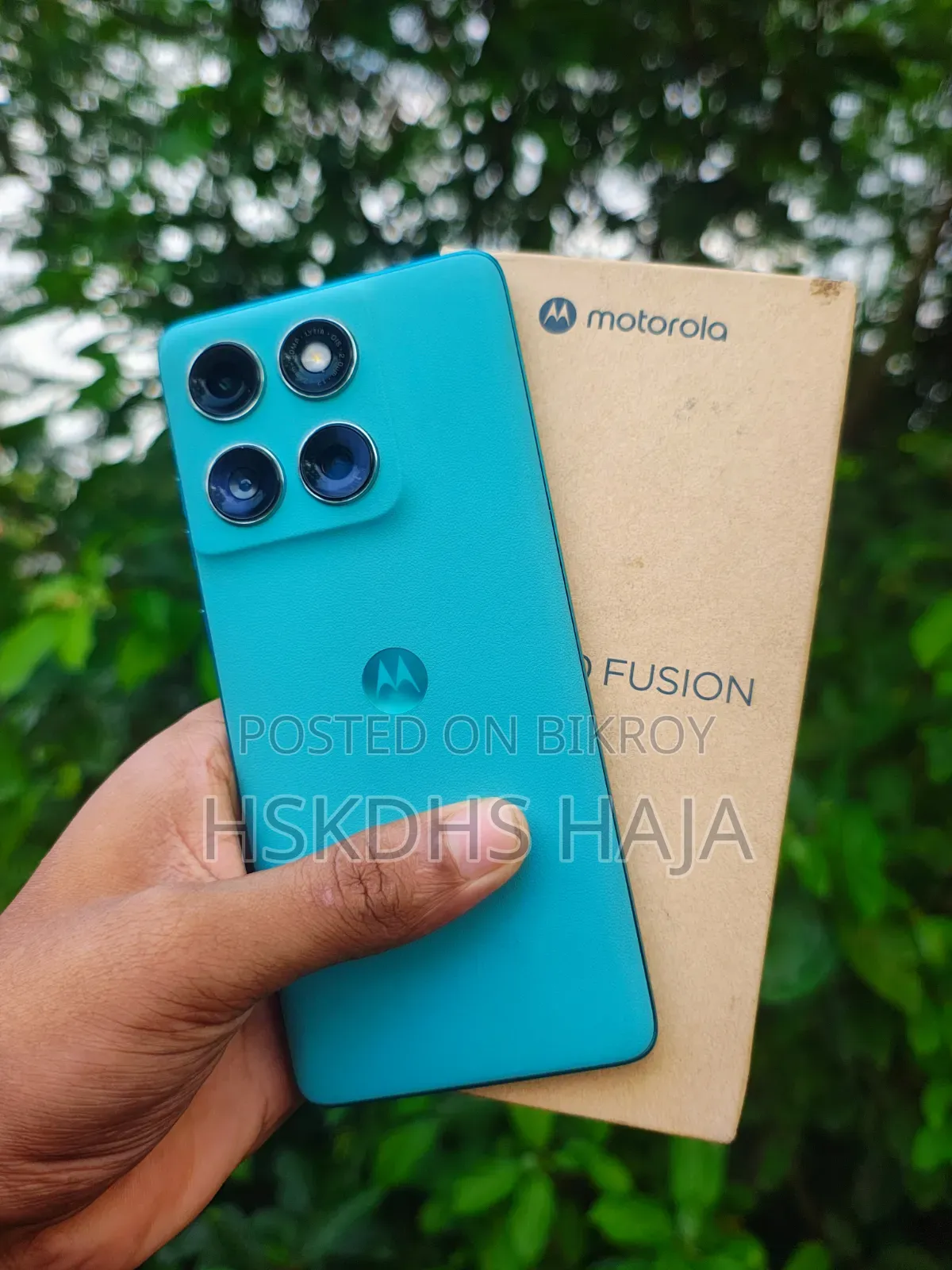 মটোরোলা এজ ৬০ ফিউশন ২৫৬ জিবি ব্লু
