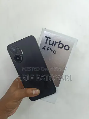 Xiaomi Redmi Turbo 4 Pro 256 GB ব্ল্যাক