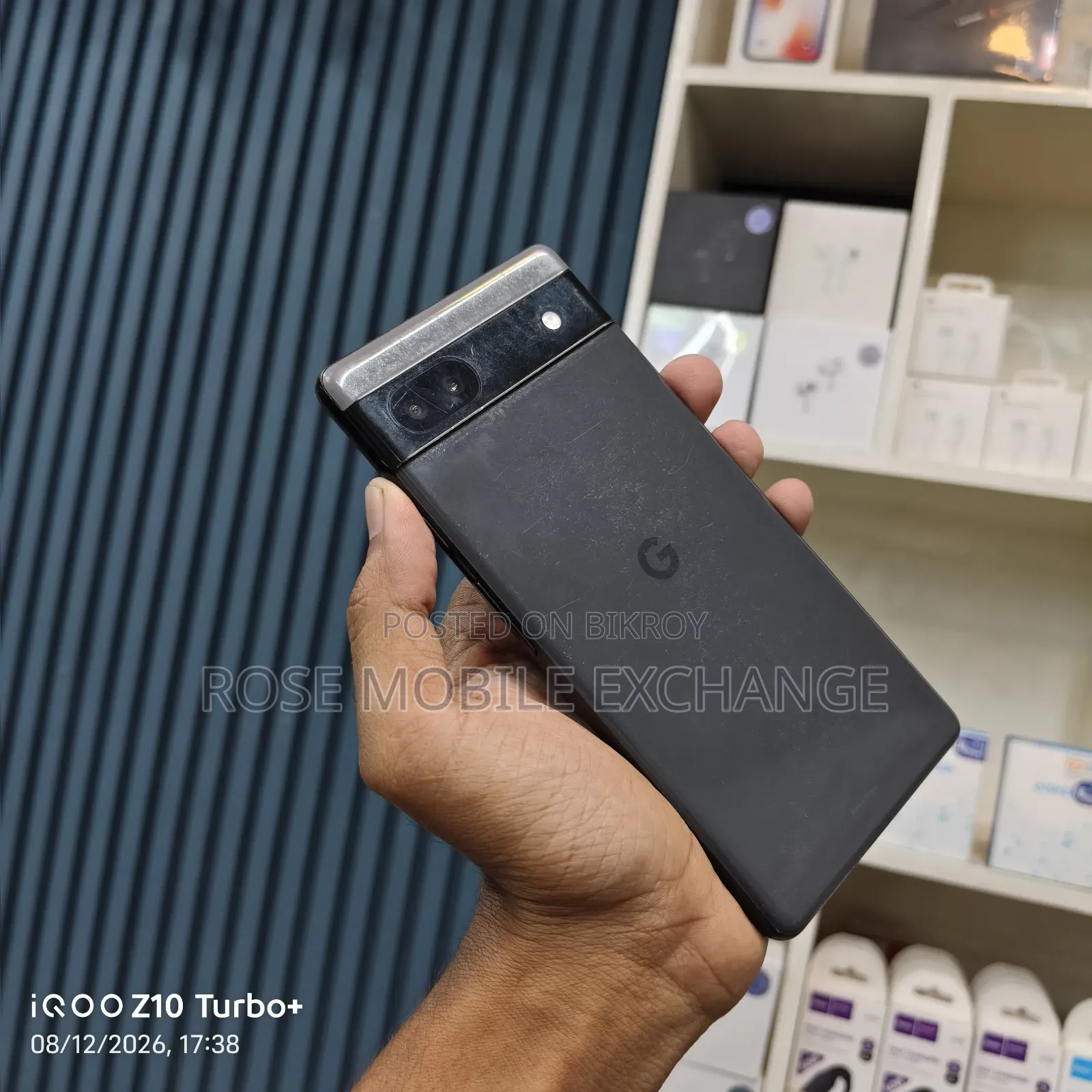 গুগল পিক্সেল ৬এ ১২৮ জিবি কালো