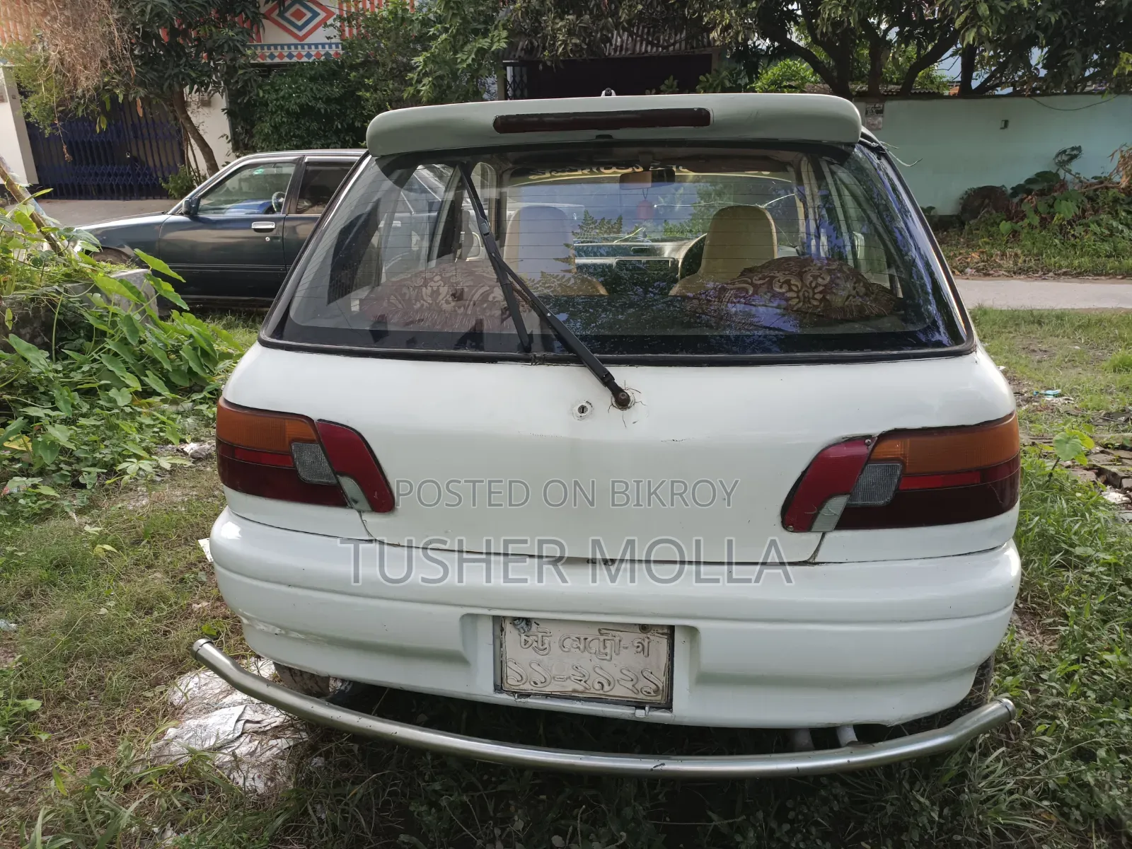 টয়োটা স্টারলেট ১৯৯৭ সাদা