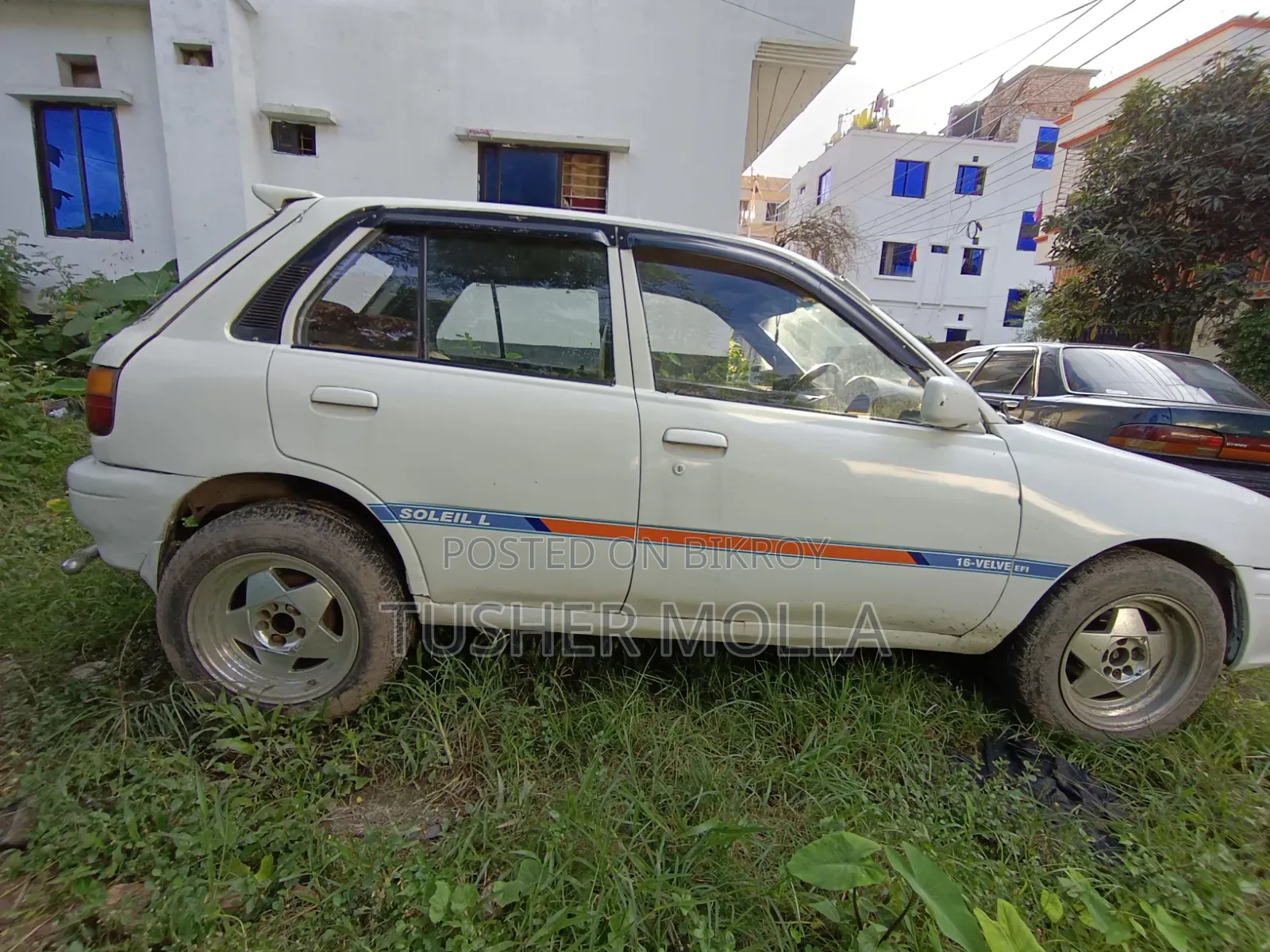 টয়োটা স্টারলেট ১৯৯৭ সাদা