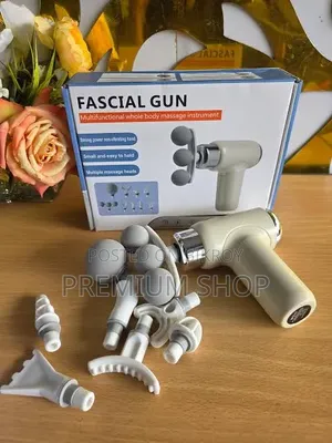 Rechargeable Mini Massage Gun – 10-in-1 Muscle Relaxer