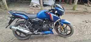 টিভিএস আপাচে আরটিআর ১৬০ ২ভি ২০১৯ ব্লু