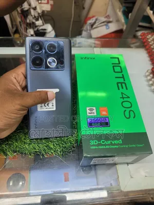 Infinix Note 40S 256 GB Black