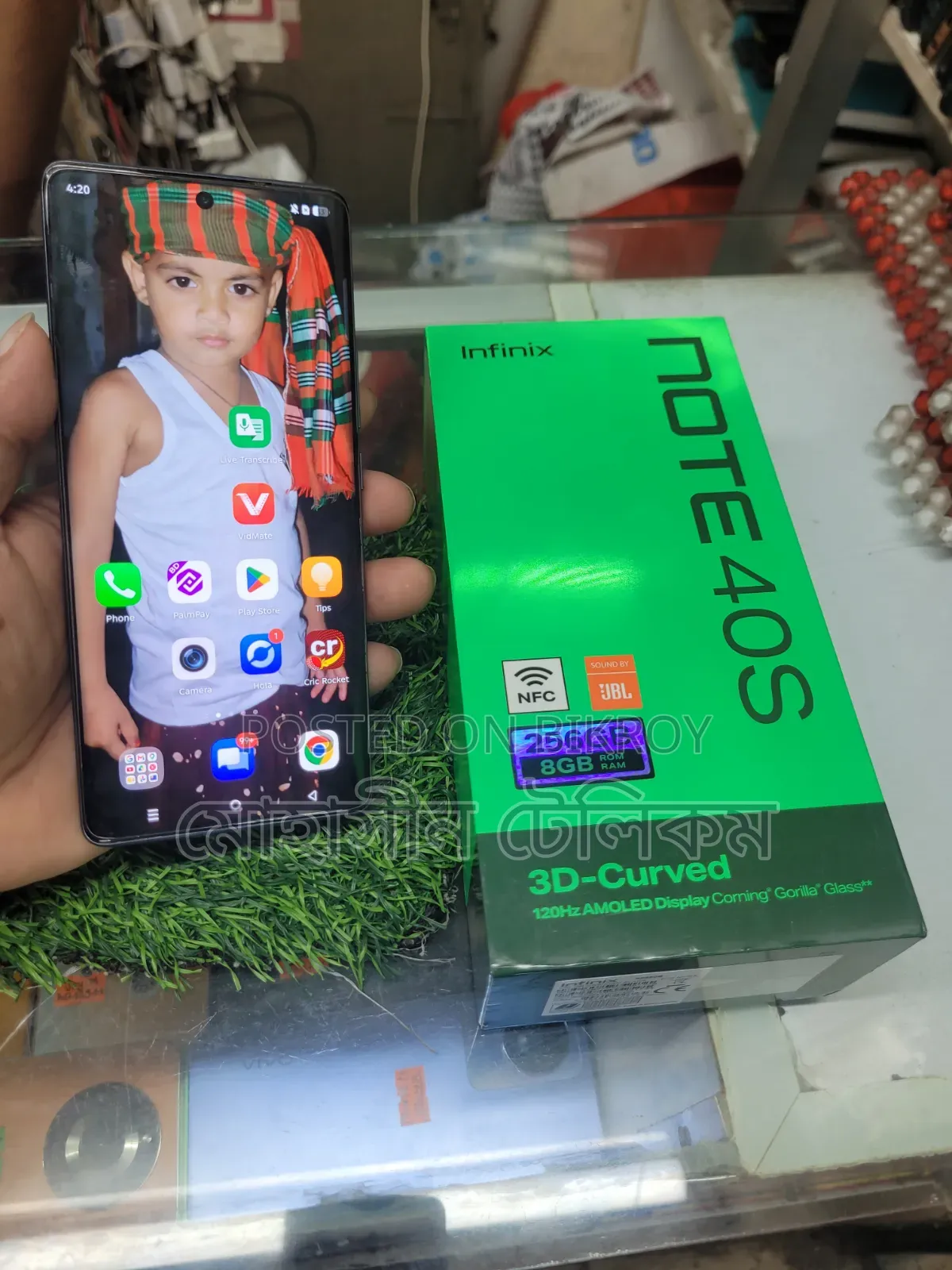 Infinix Note 40S 256 GB Black