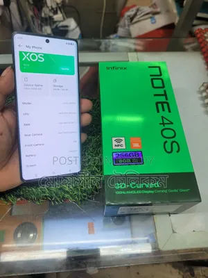 Infinix Note 40S 256 GB Black